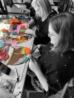 Leather Handbag Workshop:  Red Barn - Irene - Image 11